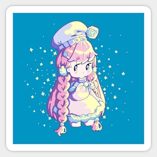 Vivid Chibi Girl Sticker